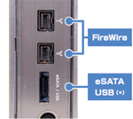 METALWEAR EXV[Yb}`C^[tFCXΉiFireWire 800E400^eSATA^USB 2.0j